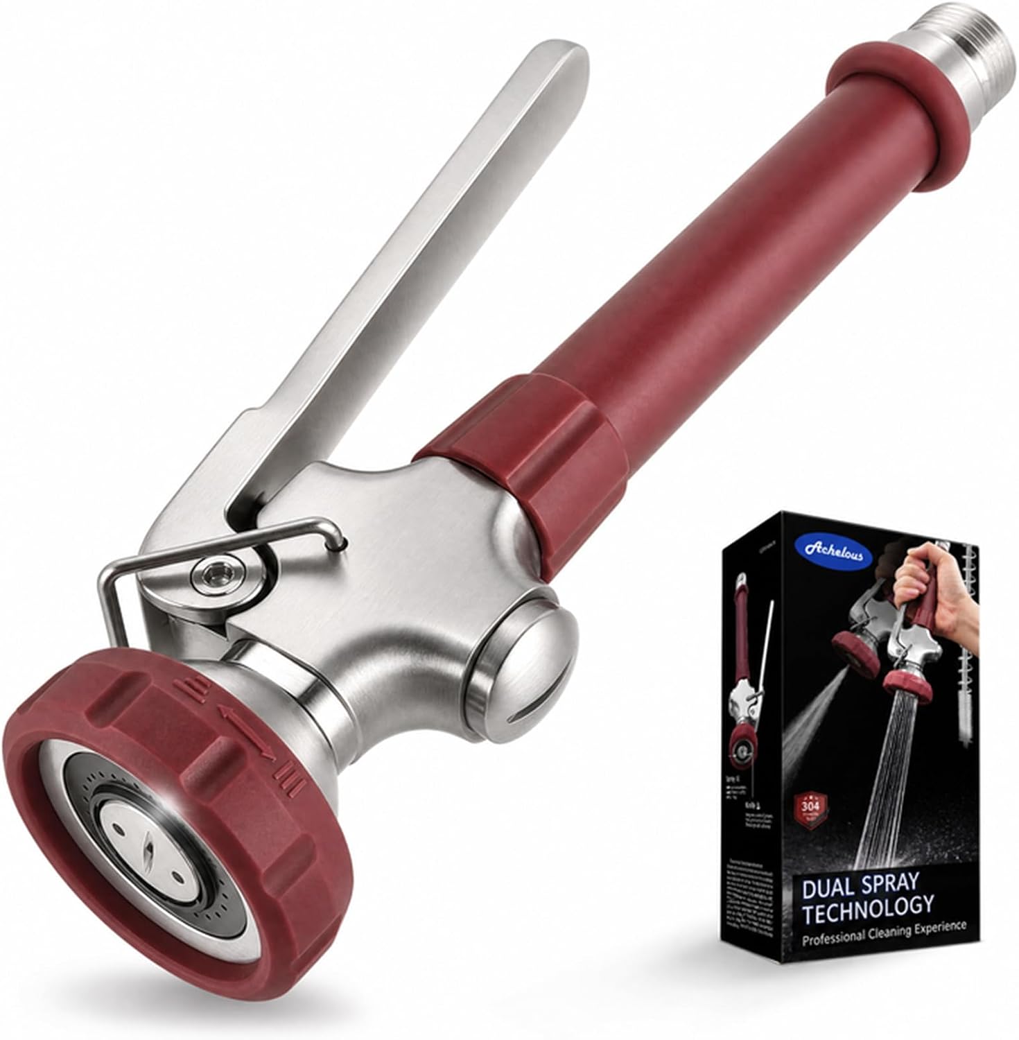 Achelous CFPJ-01-R - Spray head, red handle